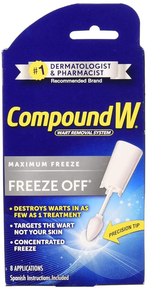 Buy Compound W Freeze Off Wart Remover 8 Applications Online At Lowest