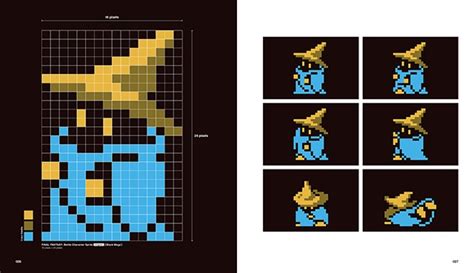 歴代ファイナルファンタジーのドット絵をまとめた画集「ff Dot The Pixel Art Of Final Fantasy 」、気に