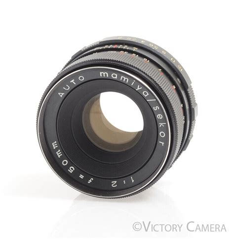 Mamiya Auto Sekor 50mm F2 Prime Lens For M42 Screw Mount