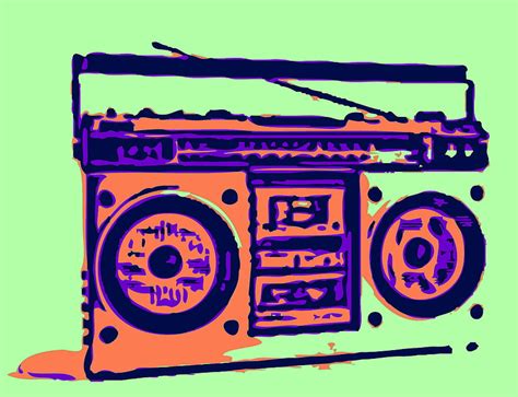 Boombox Silhouette Boombox Silhouette Png ClipArts On Clipart