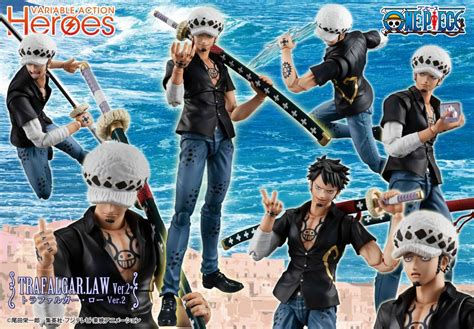 ONE PIECE Figurine Variable Action Heroes Trafalgar Law Vers2 18cm