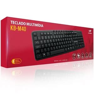 Teclado Usb Multimidia Kb M Bk Preto C Tech Leroy Merlin