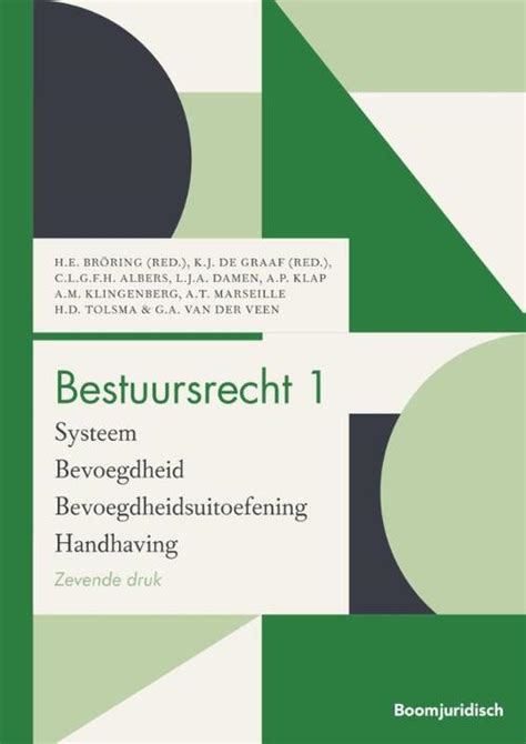 Bestuursrecht Boom Uitgevers Den Haag Boek Bruna