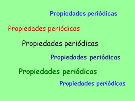 Propiedades Peri Dicas Ppt Video Online Descargar