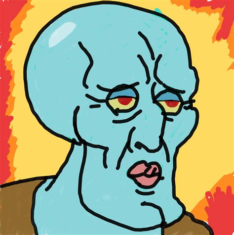 Handsome Squidward By Grembon465 On Newgrounds