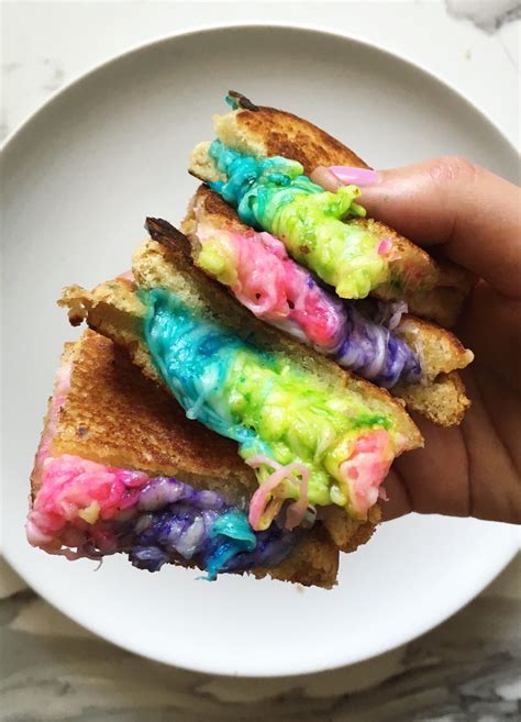 How to Make The Rainbow Grilled Cheese Sandwich