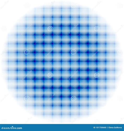 Blue Checkerd Circle Stock Illustration Illustration Of Circle 101750668