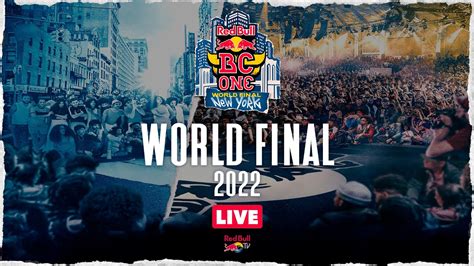 Red Bull BC One World Final 2022 New York LIVESTREAM