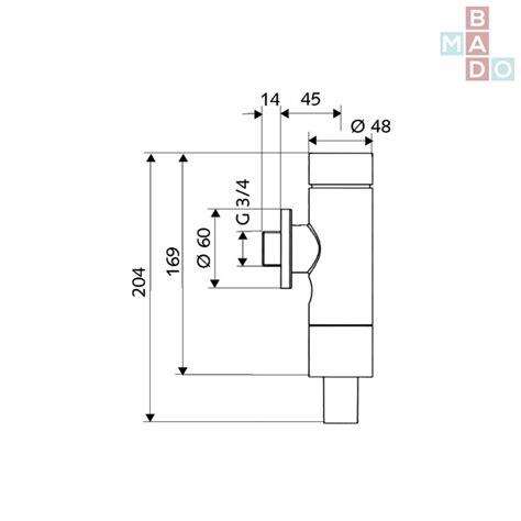 SCHELL Aufputz WC Druckspüler SCHELLOMAT Basic DN 20 chrom 022470699