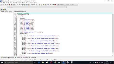 Contoh Program C If Else Sederhana Kelas Programmer Riset