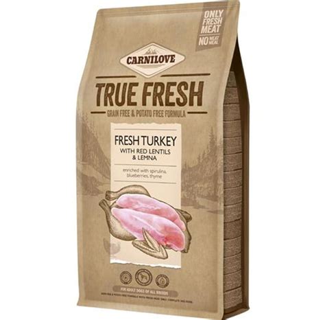 Carnilove TRUE FRESH TURKEY for Adult dogs 4 kg Günstig