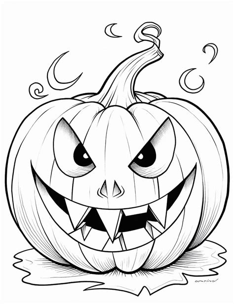 Jack O Lantern Color Sheets Free And Printable