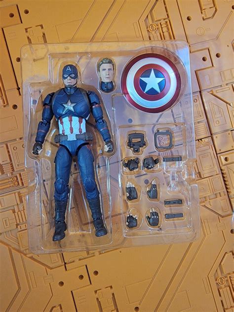 Bandai Sh Figuarts Captain America Civil War Captain America Civil War