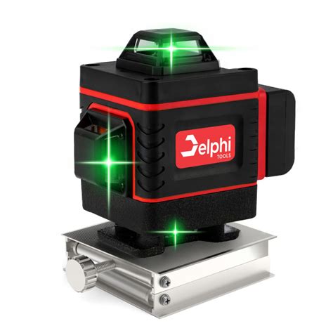 Delphi Laser Krzy Owy Poziomica Laserowa Zielony M Statyw Gratis