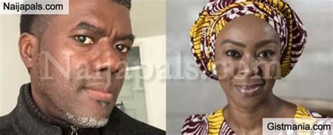 Reno Omokri Apologizes After Sarakis Wife Toyin Ripped Him Apart For