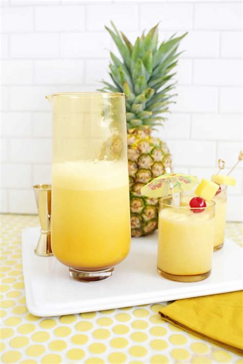 Easy Pina Colada Mix Recipe - A Beautiful Mess