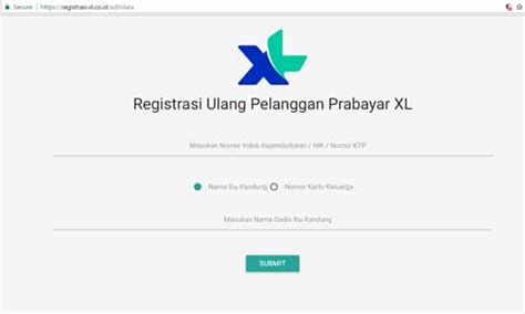 Cara Registrasi Ulang Kartu Xl Sesuai Peraturan Pemerintah