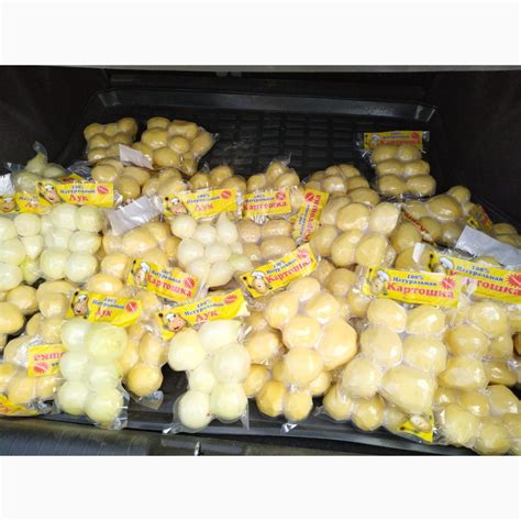 Очищенные овощи в вакуумной упаковке — Agro-Uzbekistan