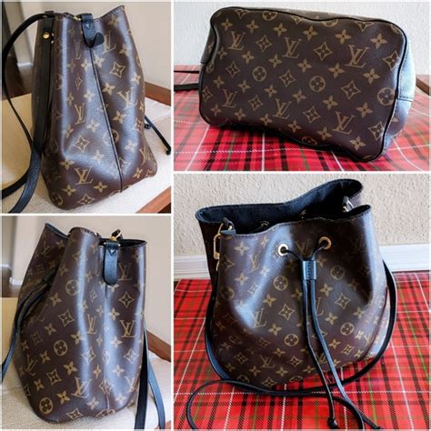 Louis Vuitton Neo Noe Monogram Coquelicot Crossbody Bag Semashow