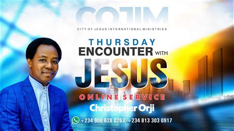 Experiece Jesus Christ With Us In The City Of Jesus International