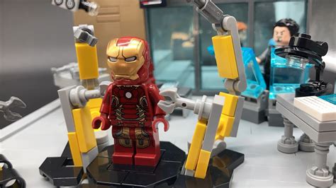 Lego Iron Man Suit Up MOC YouTube