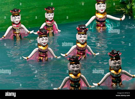 Water Puppet Show In Saigon Vietnam Stock Photo Alamy