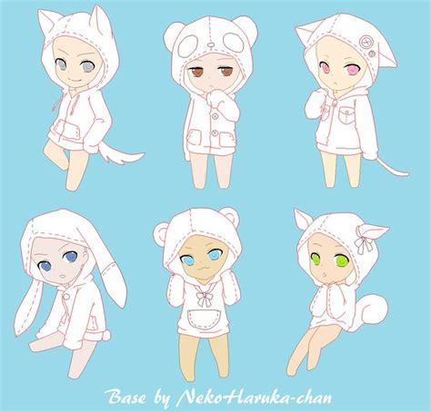 chibi poses template - Pesquisa Google | Draw | Pinterest | Chibi ...