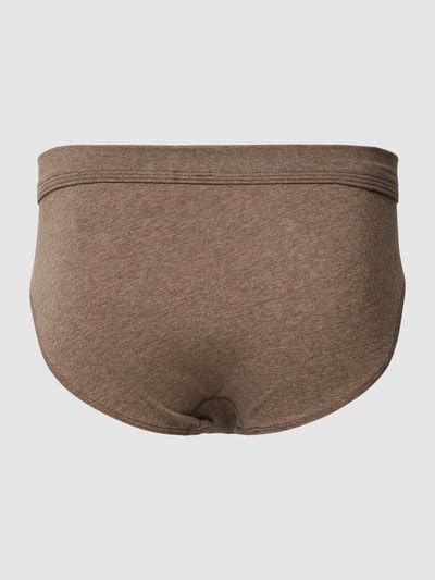 Schiesser Comfort Fit Slip Mit Strukturmuster Taupe Online Kaufen