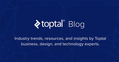 Toptal Blog: Business, Design, and Technology | Toptal