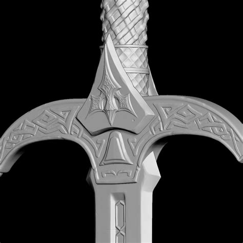 Fantasy Sword 3d Model Cgtrader