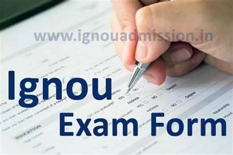 Ignou Exam Form June Ignouadmission In