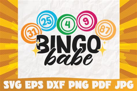 Bingo Babe Svg Graphic By Silhouettemania Creative Fabrica