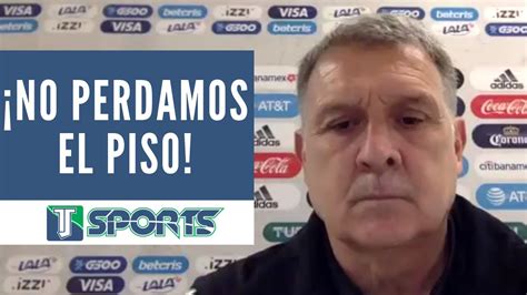 Lo Que Dijo El Tata Martino Tras La Victoria De México En Holanda Youtube