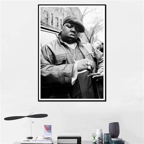 Biggie Poster Biggie Smalls BIG Print Art Canvas Poster - Etsy