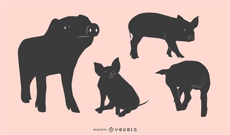 Pig Silhouette Svg Free - 120+ Popular SVG Design