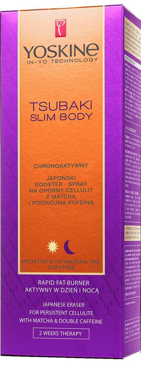 YOSKINE Tsubaki Slim Body japoński booster spray na oporny cellulit