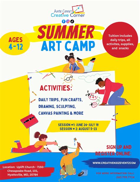 Feb 1 Accc Summer Art Adventure Camp Hyattsville Md Patch