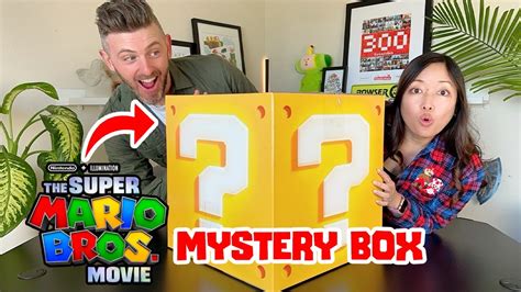 The Super Mario Bros Movie Mystery Box Reveal Youtube