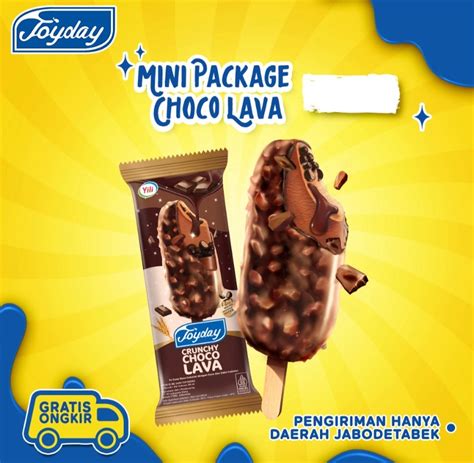 Joyday Crunchy Choco Lava Ice Cream 65ml Malaysia Selangor Kuala