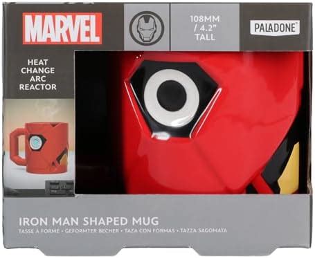 Paladone Iron Man Arc Reactor Taza De T D Con Licencia Oficial De