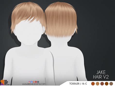 JAKE INFANT HAIR - REDHEADSIMS - CC