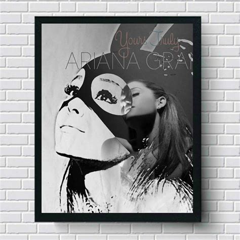 Ariana Grande Art Print, Wall Art, Poster, Artwork, Canvas