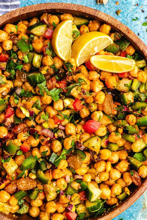 Moroccan Chickpea Salad The Delicious Plate