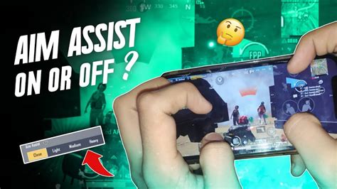 Aim Assist On Or Off In Pubg Mobile Or Pubg Mobile Lite Fully Explain