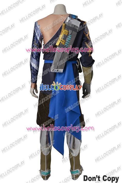 Overwatch Hanzo Shimada Cosplay Costume Uniform