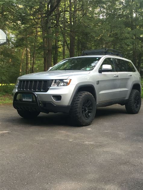 Wk2 With Bull Bar Jeep Grand Cherokee Lifted Jeep Jeep