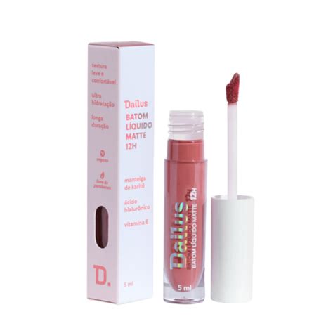 Batom Líquido Dailus Nude ml DAC Distribuidora