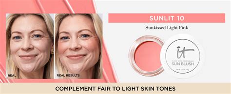 It Cosmetics Glow With Confidence Sun Cream Blush Sun Gaze