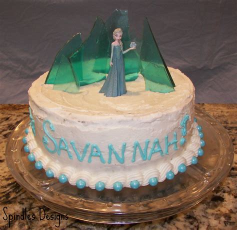 Elsa Cake - Spindles Designs by Mary and Mags