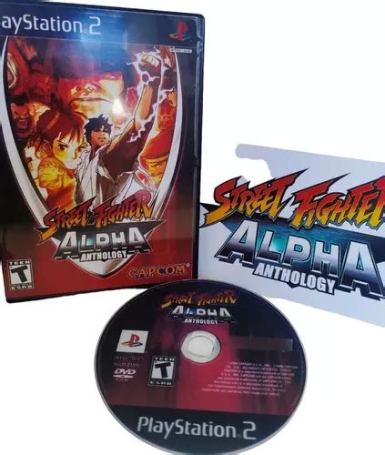 Street Fighter Alpha Anthology Para Ps2 Parcelamento Sem Juros